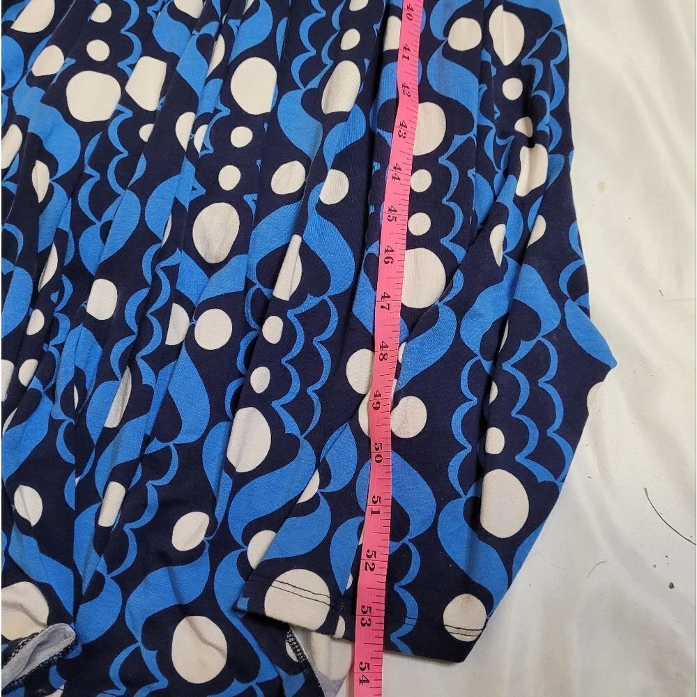 BODEN blue printed jersey sleeveless maxi dress‎ WH752 8 - Picture 8 of 8